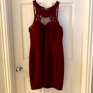 Plum dress